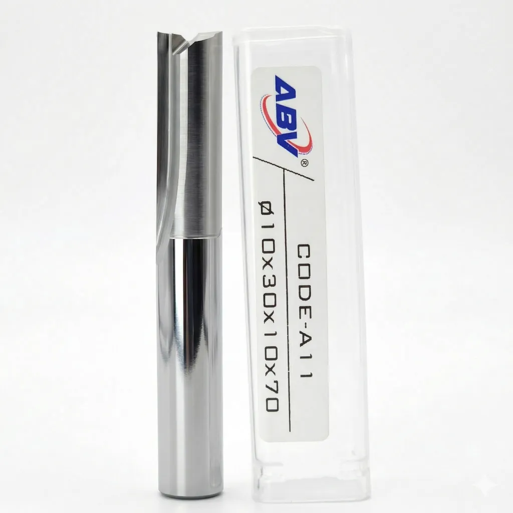 A11 ABV TOOL Two Flute Straight End mill.webp