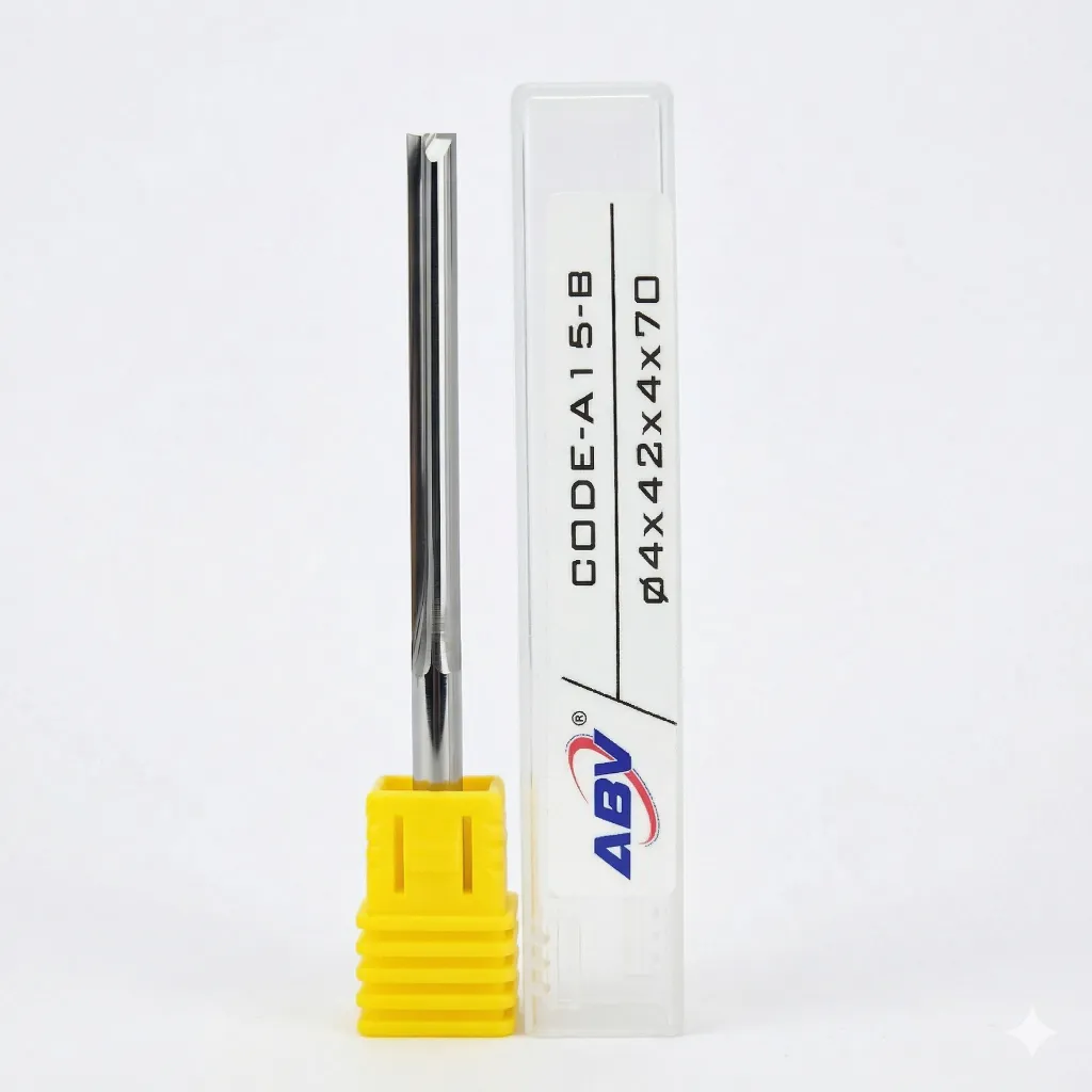 A15-B ABV TOOL Two Flute Straight End mill.webp