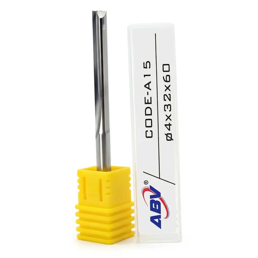 A15 ABV TOOL Two Flute Straight End mill.webp