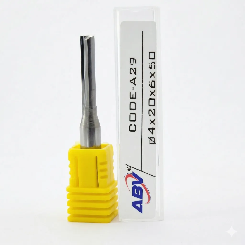 A29 ABV TOOL Heavy Duty Two Flute Straight Carbide Endmill.webp
