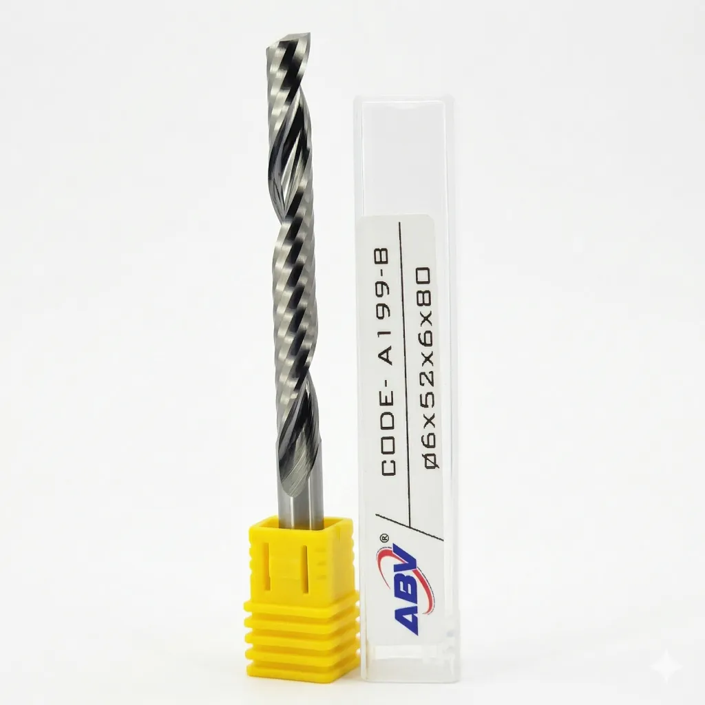 A199-B ABV TOOL Single Flute Carbide End Mill.webp