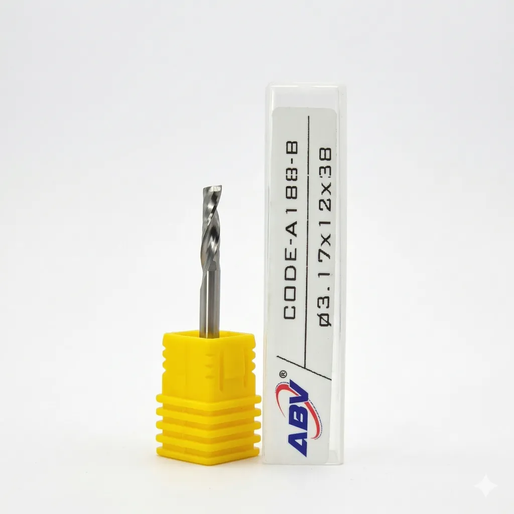 A188-B ABV TOOL Single Flute Carbide End Mill.webp