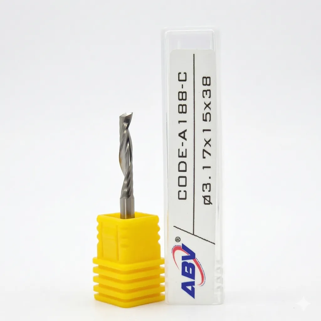 A188-C ABV TOOL Single Flute Carbide End Mill.webp