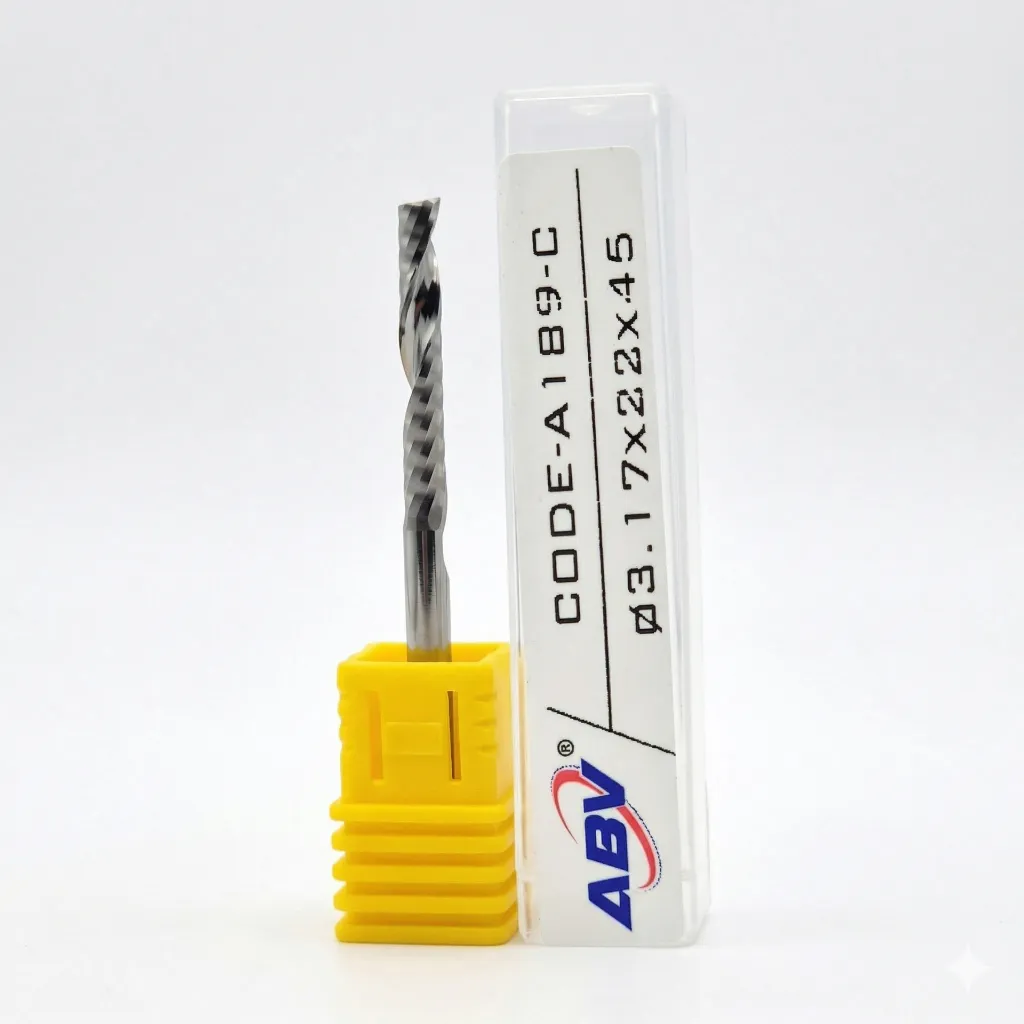 A189-C ABV TOOL Single Flute Carbide End Mill.webp