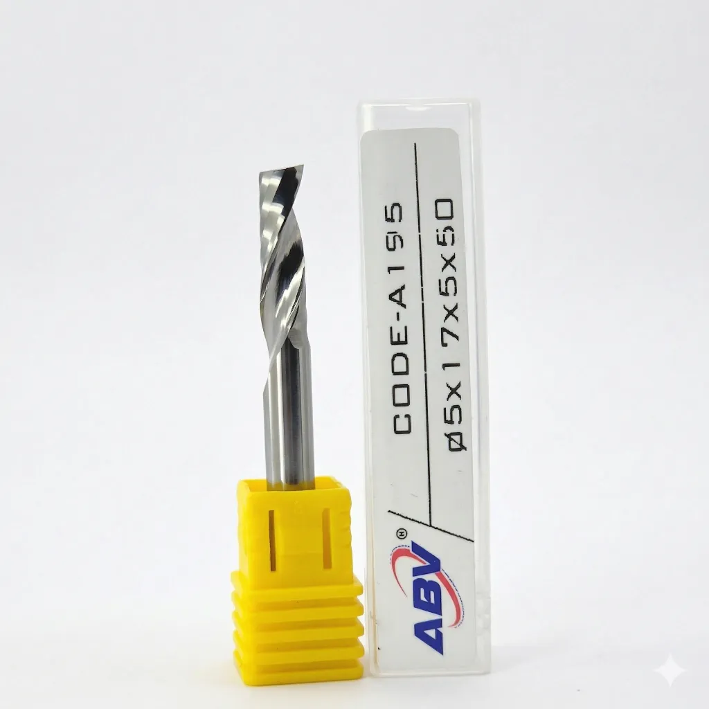 A195 ABV TOOL Single Flute Carbide End Mill.webp