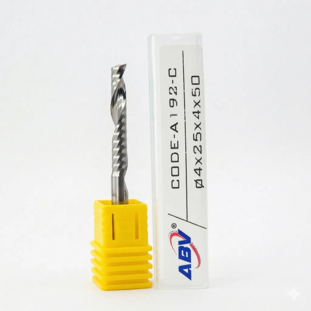 A192-C ABV TOOL Single Flute Carbide End Mill.webp