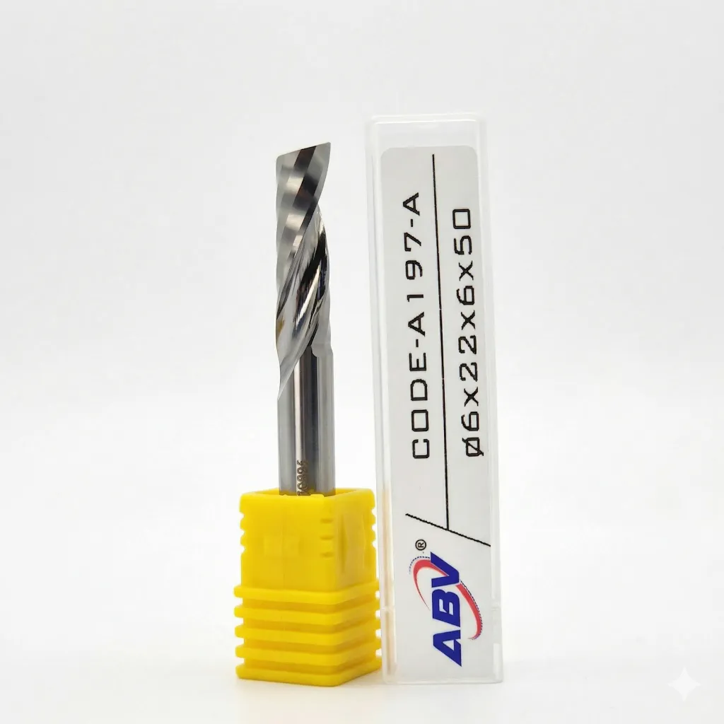 A197-A ABV TOOL Single Flute Carbide End Mill.webp
