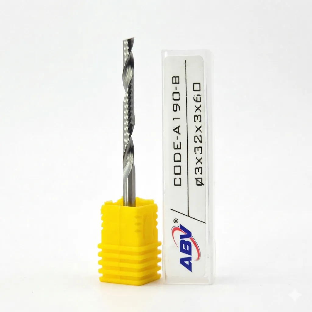 A190-B ABV TOOL Single Flute Carbide End Mill.webp