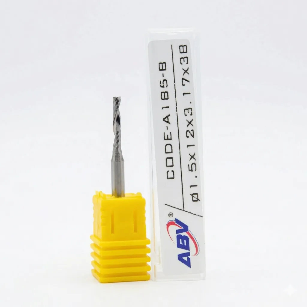 A185-B ABV TOOL Single Flute Carbide End Mill.webp