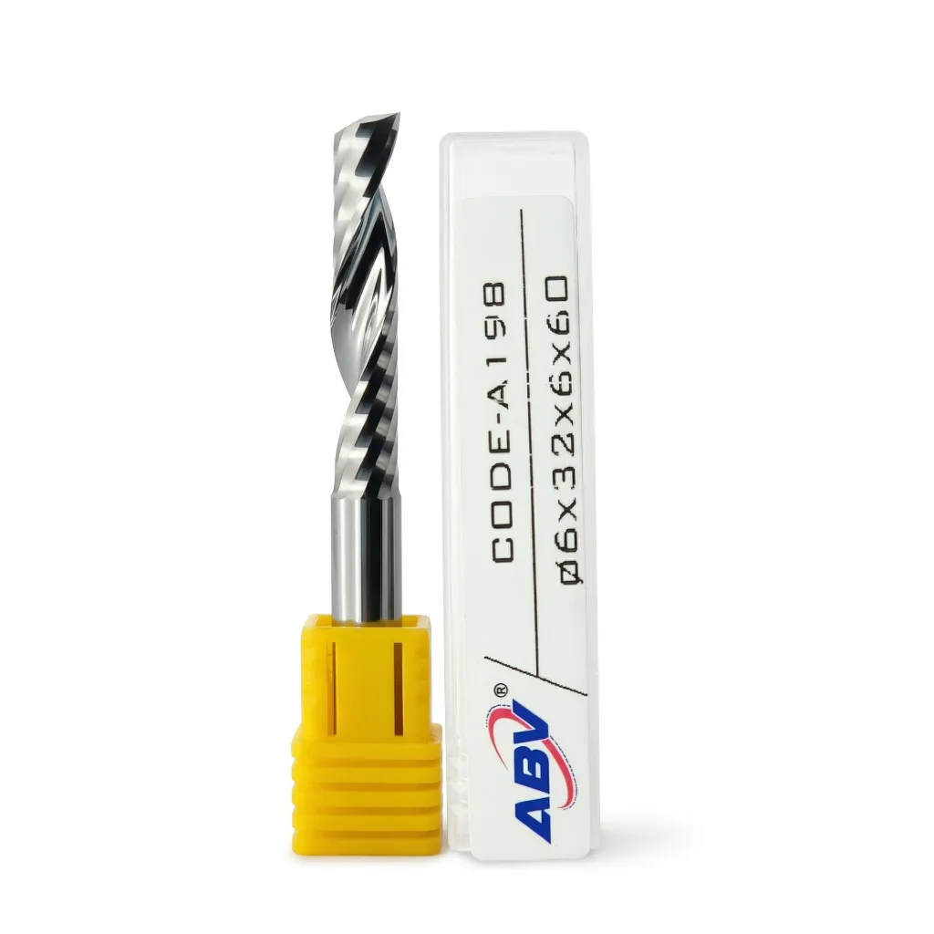 A198 ABV TOOL Single Flute Carbide End Mill.webp