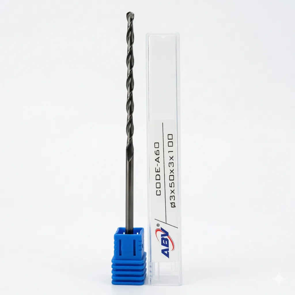 A60 ABV TOOL Two Flute Carbide Spiral Ball Nose.webp