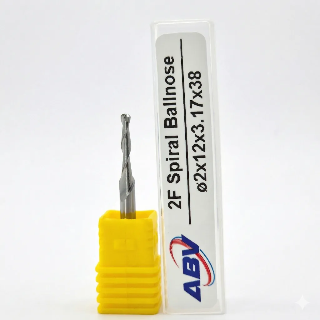 A56 ABV TOOL Two Flute Carbide Spiral Ball Nose(1).webp