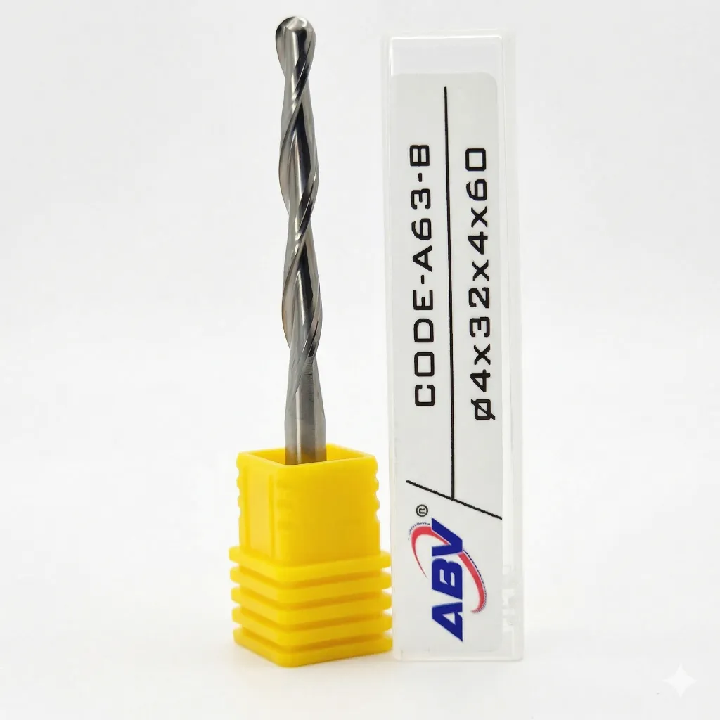 A63-B ABV TOOL Two Flute Carbide Spiral Ball Nose.webp
