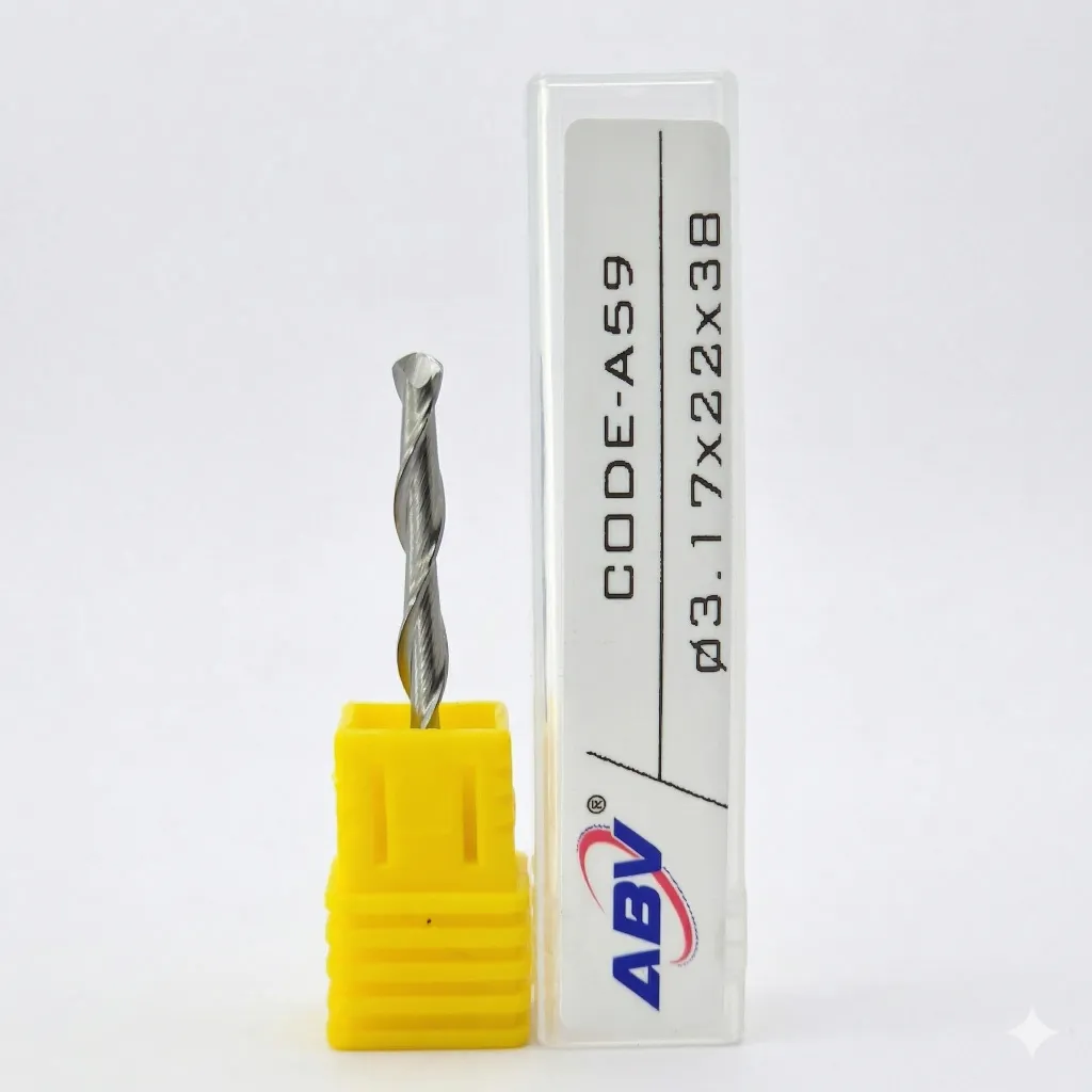 A59 ABV TOOL Two Flute Carbide Spiral Ball Nose.webp