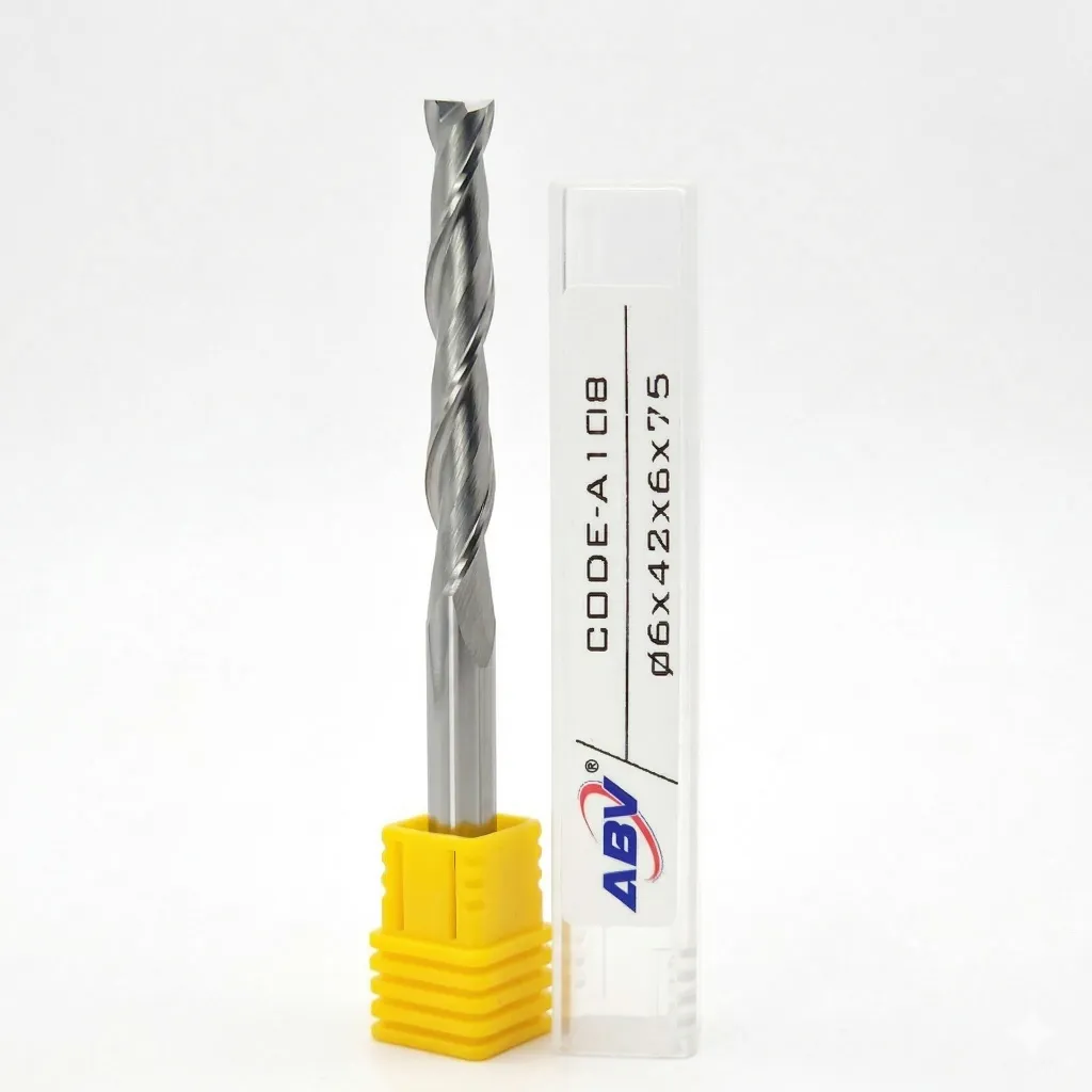 A108 ABV TOOL Two Flute Carbide Spiral Endmill(1).webp