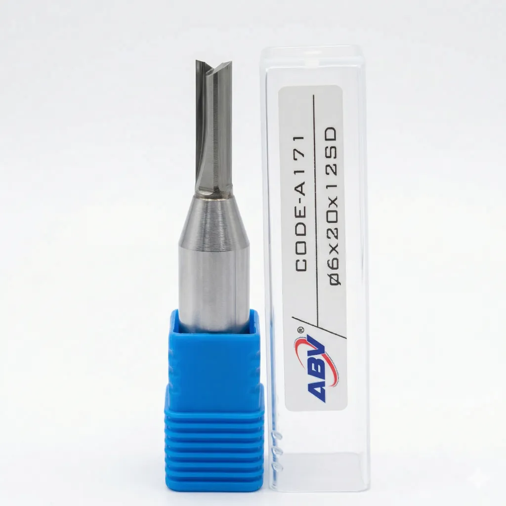 A171 ABV TOOL 2Flute TCT Straight Endmill.webp
