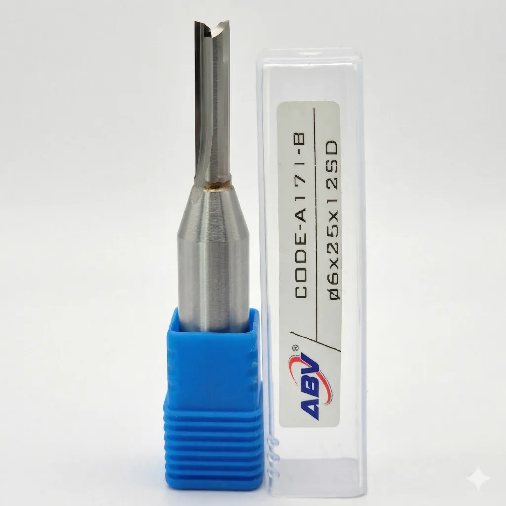 A171-B ABV TOOL 2Flute TCT Straight Endmill.webp