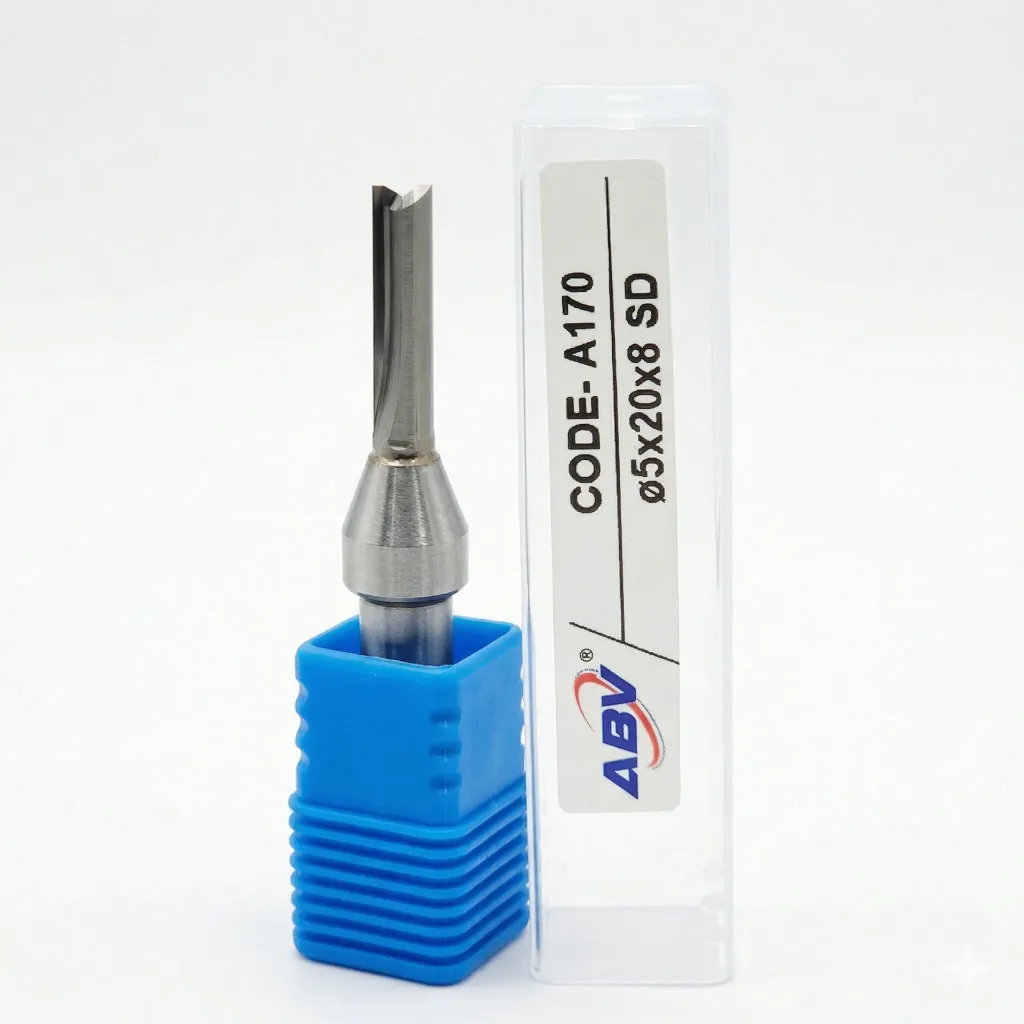 A170 ABV TOOL 2Flute TCT Straight Endmill.webp