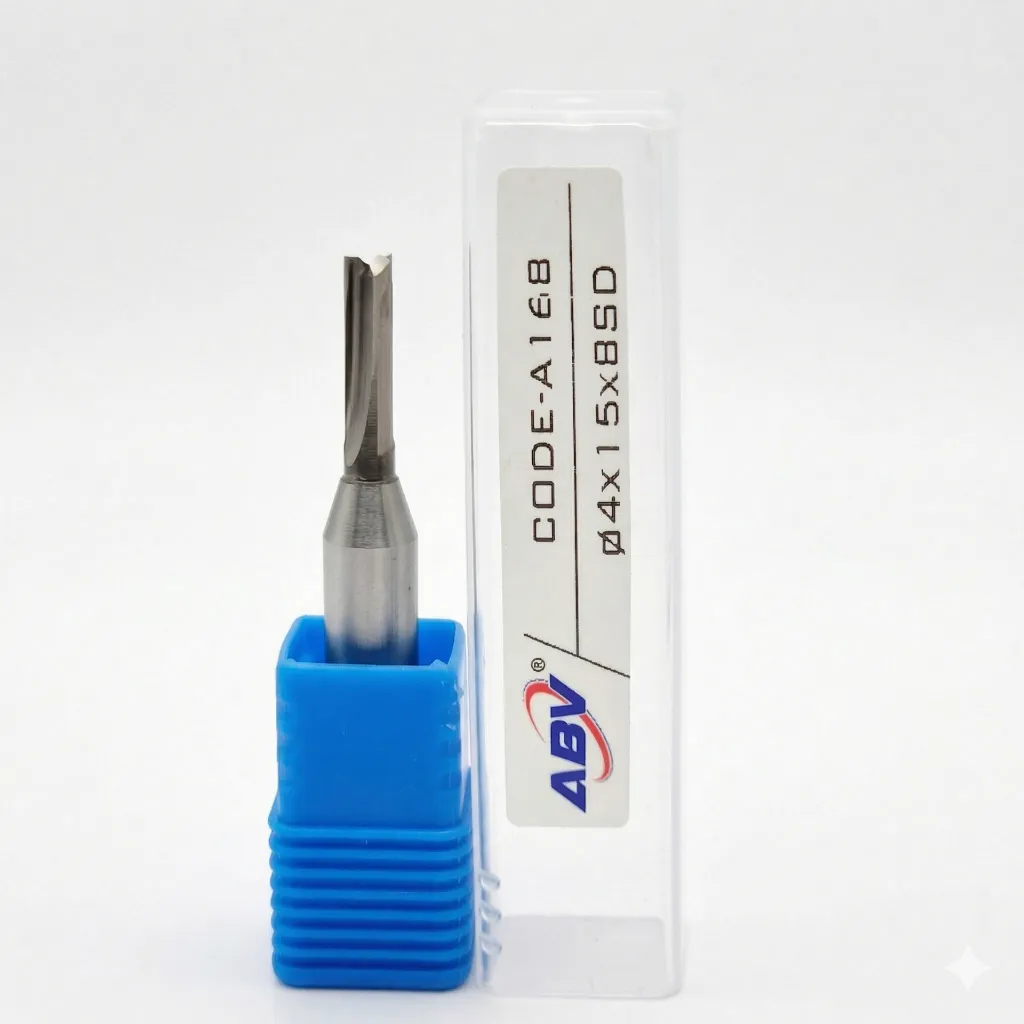A168 ABV TOOL 2Flute TCT Straight Endmill.webp