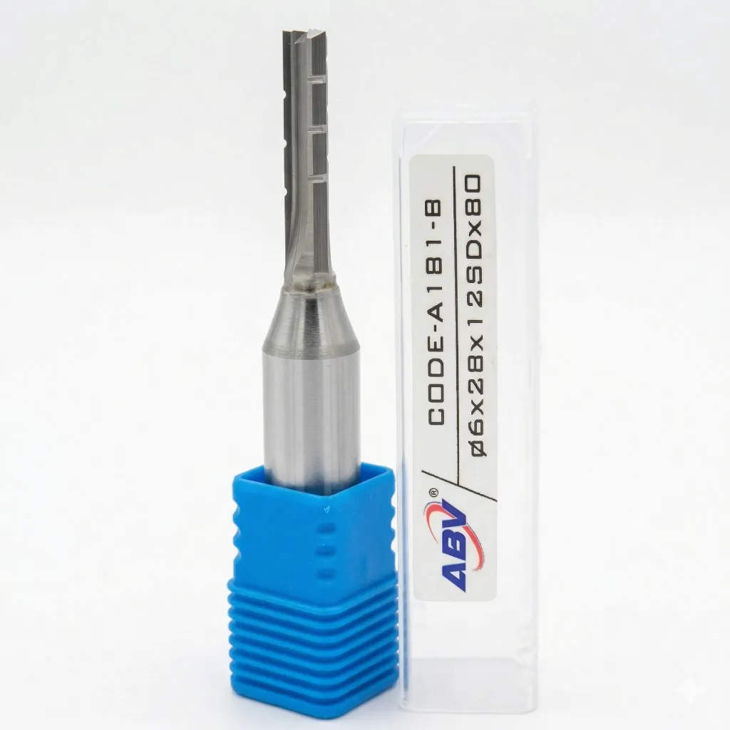 A181-B ABV TOOL 3Flute TCT Straight Endmill- Chip Braker.webp