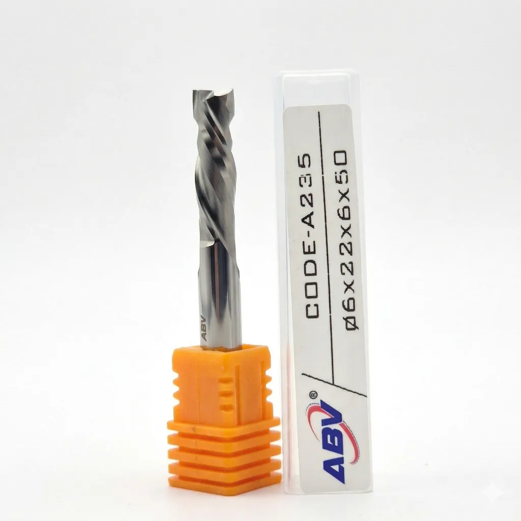 A235 ABV TOOL Up Down Cut Spiral Endmill 2Flute.webp