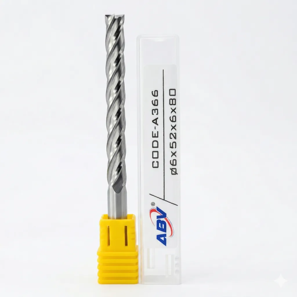 A366 ABV TOOL Four Flute Carbide Spiral Endmill.webp