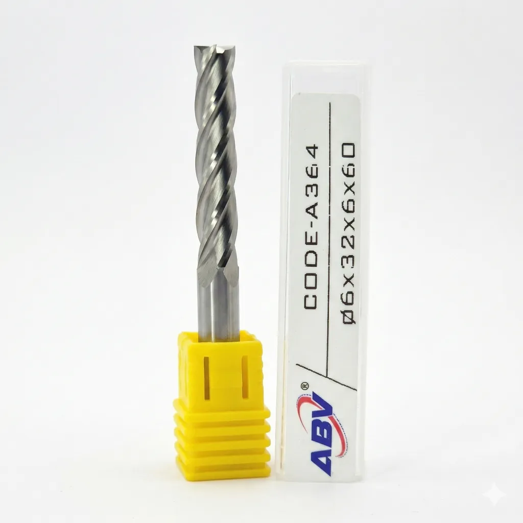 A364 ABV TOOL Four Flute Carbide Spiral Endmill.webp