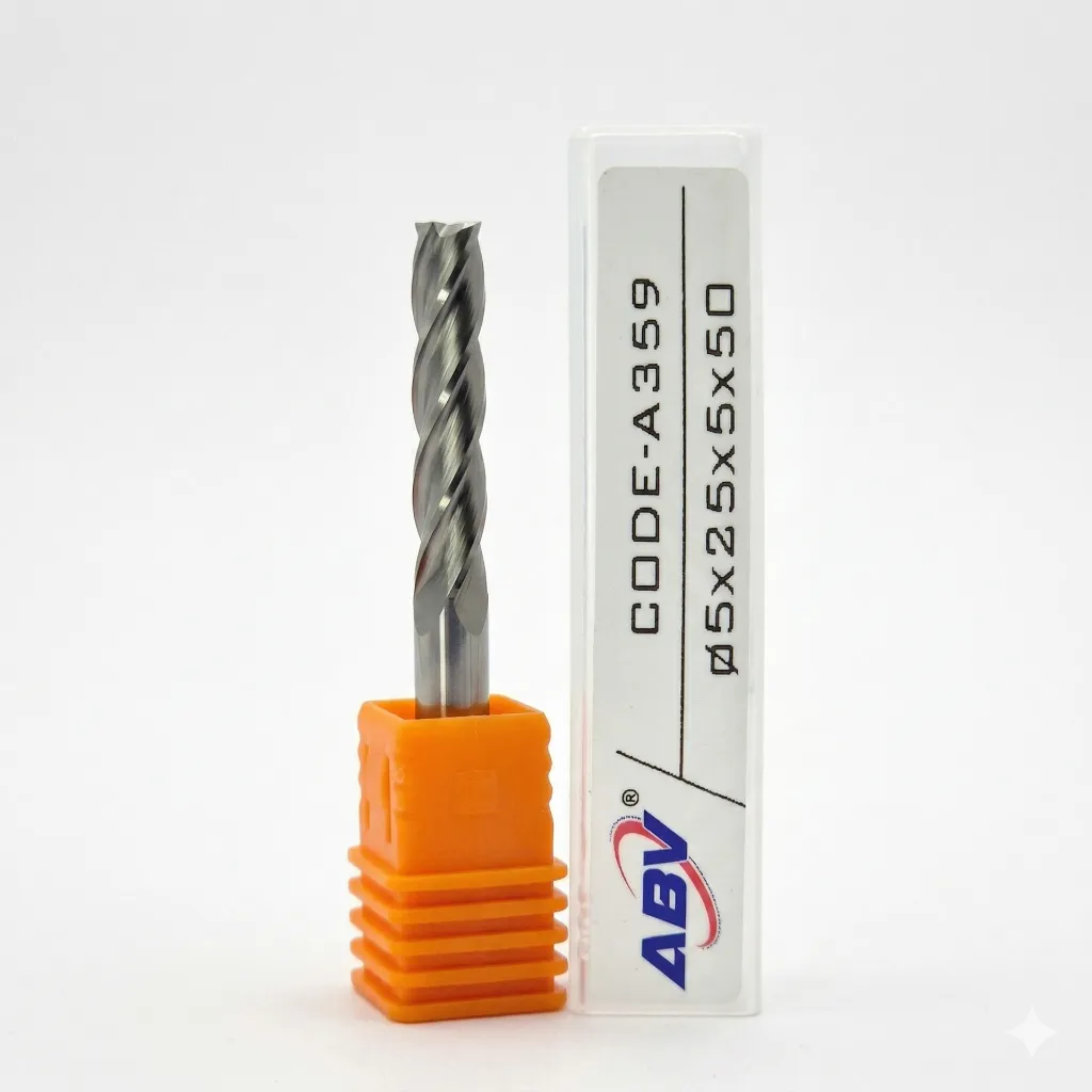 A359 ABV TOOL Four Flute Carbide Spiral Endmill.webp