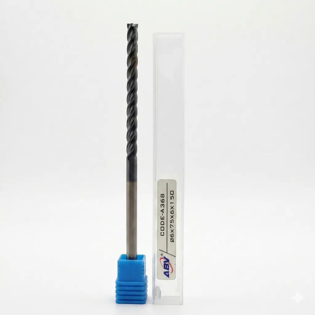 A368 ABV TOOL Four Flute Carbide Spiral Endmill.webp