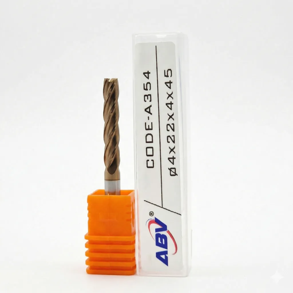 A354 ABV TOOL Four Flute Carbide Spiral Endmill.webp