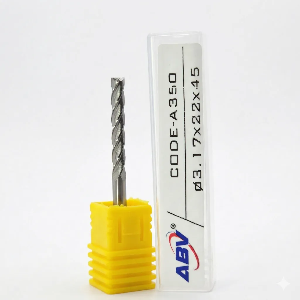 A350 ABV TOOL Four Flute Carbide Spiral Endmill.webp
