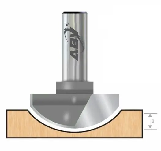 Half Round For Wave Board For MEMBRANE DOOR & SHUTTERS (482)