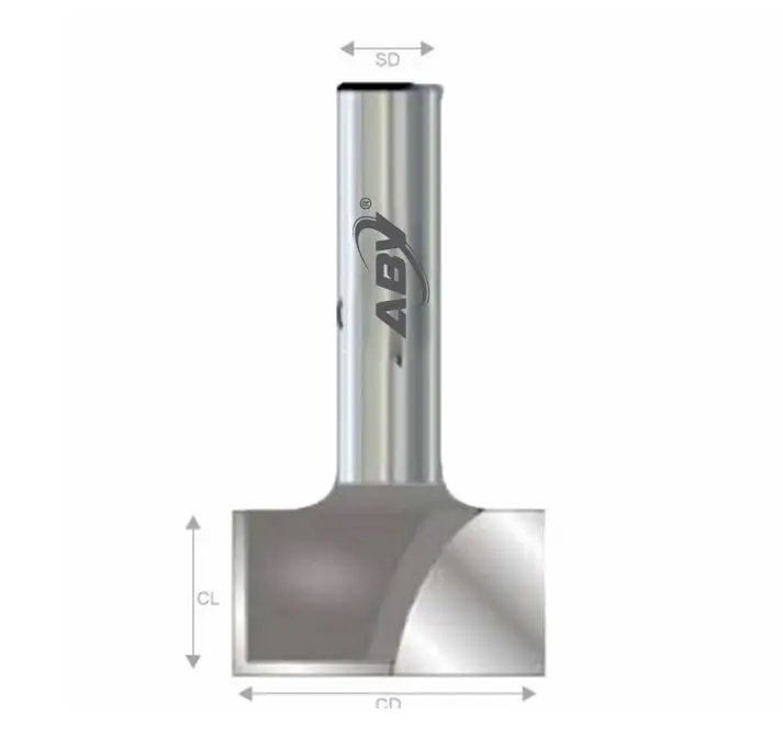 T.C.T Straight Bits (Brazed)  Cleaning Bottom Bits