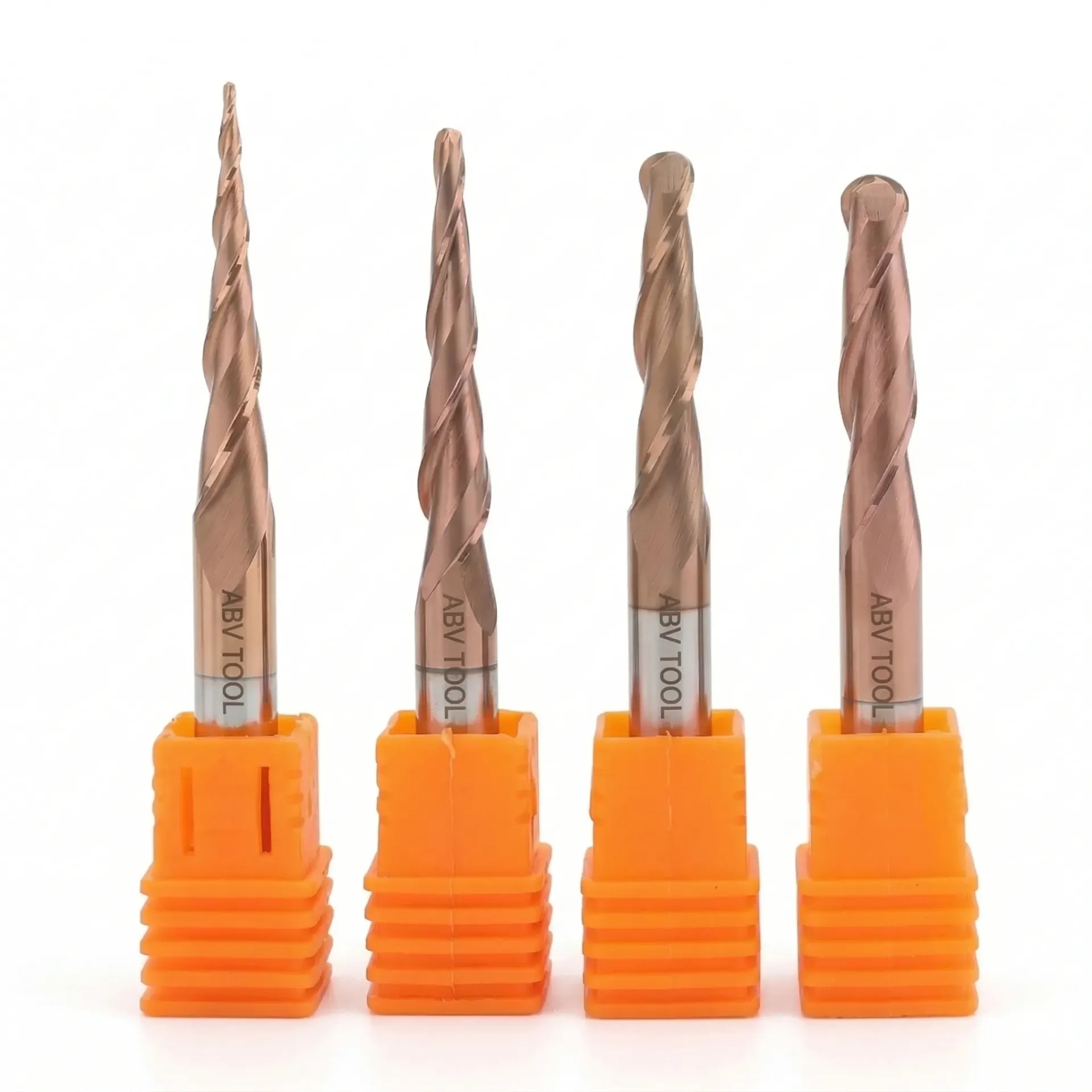 Two Flute Carbide Taper Ball nose