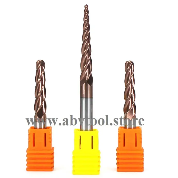 Four Flute Carbide Taper Ball nose (A150)