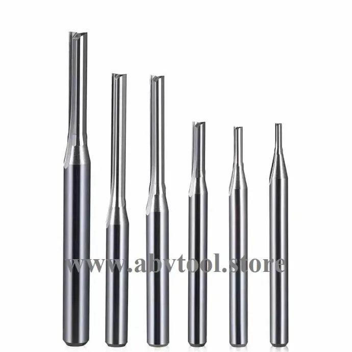 Heavy Duty Two Flute Straight Carbide Endmill  (A26)