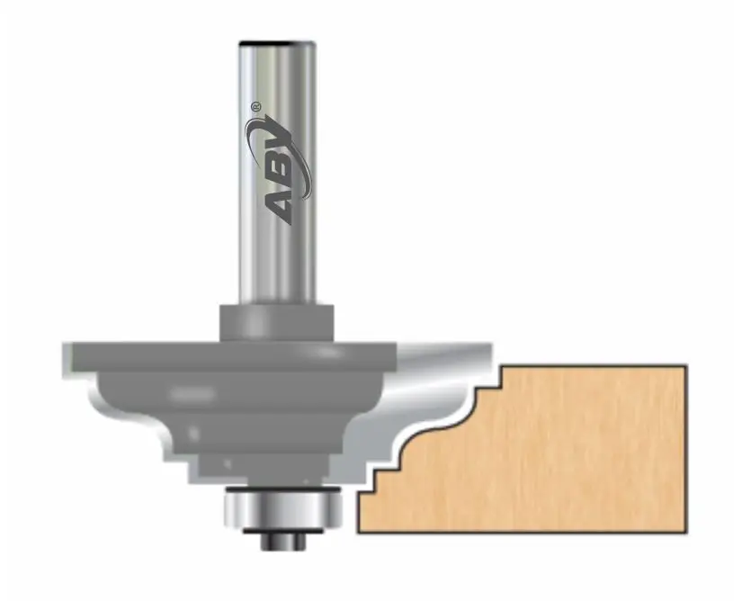 Ogee Double Fillet Bits